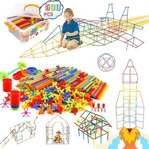 Toys Building 600Pcs Toy Interlocking Plastic Engineering