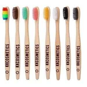 Bamboo Round Toothbrushes