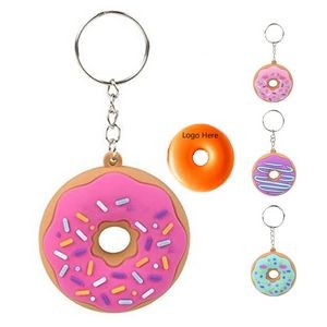 Donuts Stress Reliever Keychain