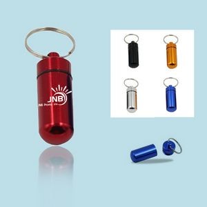 Pill Bottle Keychain