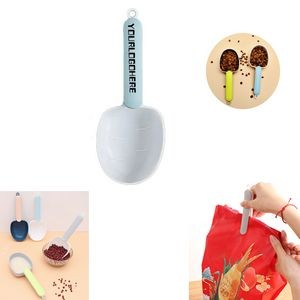 Food Scoop With Sealing Clip