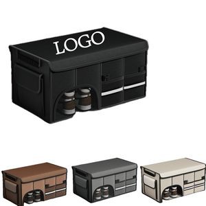 Trunk Storage Box With Separate Shoe Box