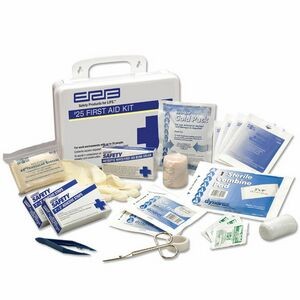 Premium ANSI 25 Person Plastic First Aid Kit