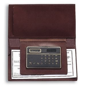 Checkbook Holder w/Calculator
