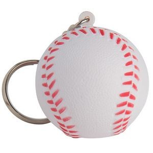 Baseball Squeezies® Stress Reliever Keychain