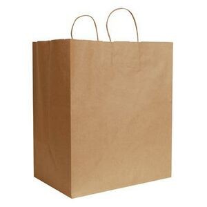 ECO Natural Kraft Shopping Bag (14"x9 1/2"x16 1/4")