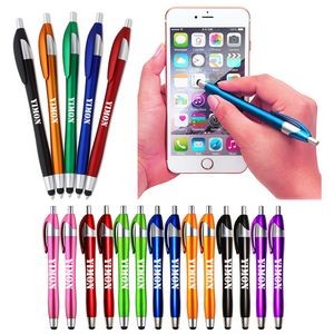 2 in 1 Capacitive Ballpoint Stylus Pens for Touch Screens