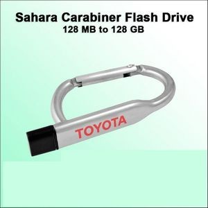 Sahara Carabiner Flash Drive - 8 GB Memory