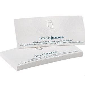 Business Card w/Customer Supplied Stock