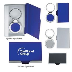 2-In-1 Key Tag/Business Card Holder