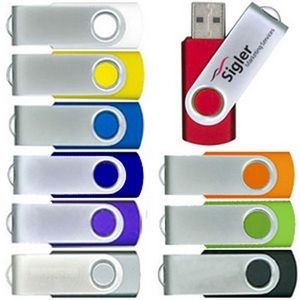 Swivel USB Drive in a Wide Variety of Colors - USB 3.0 - 128GB