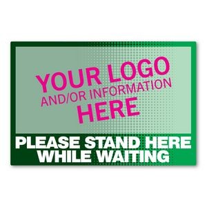 Rectangle Cement Decal - 12" x 18"