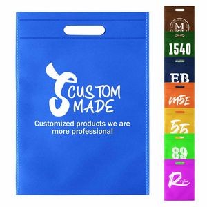 Heat Sealed Non-Woven Die Cut Tote Bag