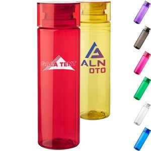 30 Oz. Plastic Cylindrical Water Bottles
