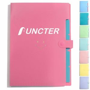Letter A4 Paper Expanding File Folder - Pockets Accordion Document Organizer