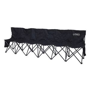 Compact Portable Folding Sideline Team Bench Chair