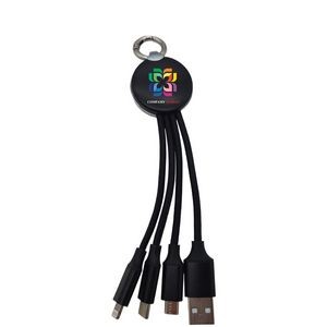 3 in 1 Charging Cable with Keyring