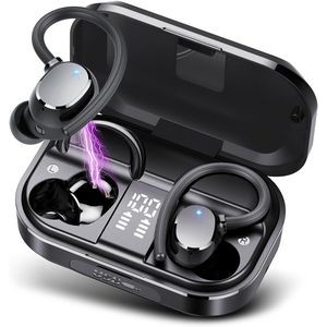 Wireless Earbuds Bluetooth Headphones 120hrs Playtime HiFi Stereo Headphones with HD Mic Deep Bass