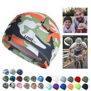Unisex Stretchy Polyester Skull Cap Helmet Liner Beanie