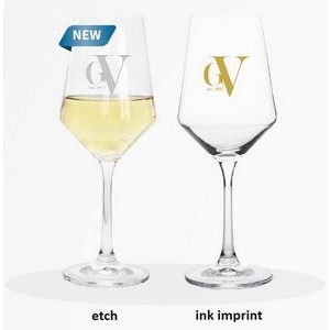 Bolero White Wine Glass - Imprinted