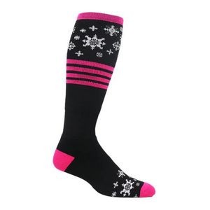 Custom Woven Merino Wool Ski Boot Socks