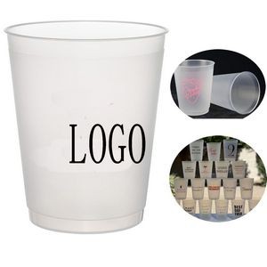 12 oz. Frosted Plastic Cup