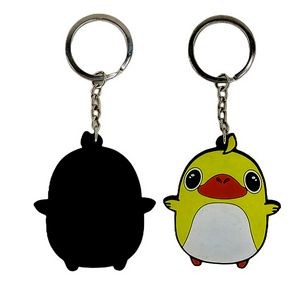 2" Custom Cute Create PVC Keychain for for Men and Women
