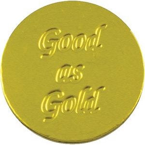 Good as Gold Chocolate Coin