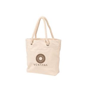 Trendy Rope Handle Tote - 1 color (16.5"x13.5"x4.75")