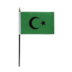 Islamic Stick Flags 4x6 inch