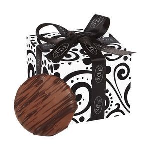 Chocolate Covered Oreo Favor Box - Chocolate Drizzle