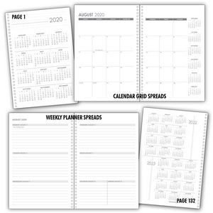 Planner Filler Set 6: 53-Week School Year or Standard Year Planner, Large