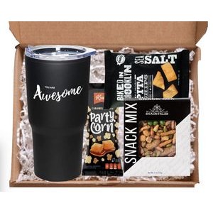 You Are Awesome Tumbler with Snacks