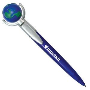 Globe Specialty Pen w/Squeeze Topper