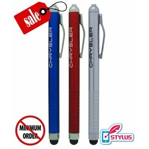 Union Printed - Charming - Auto-Retractable Gravity Action iPen with Stylus Tip- 1-Color Print - No 
