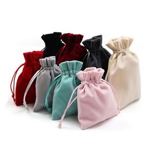 2.7" x 3.5" Mini Velvet Gift Drawstring Bag