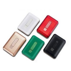 Cigarette Case Box With Electronic Lighter