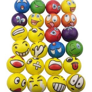 Smiley Squeeze Stress Reliever Balls