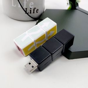 Swivel Cube Shape USB flash drive 8GB