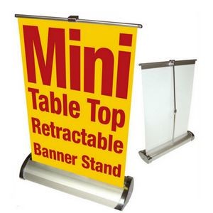 A4/A3 Table Top Retractable Banner