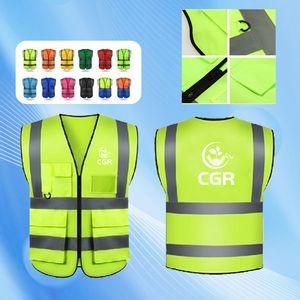 Multi-Pocket Class 2 Safety Vest