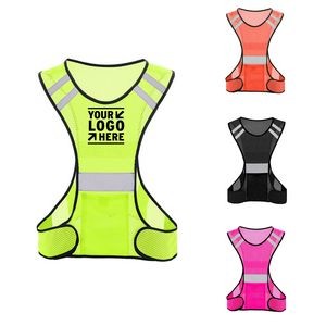 High Visibility Reflective Running Vest