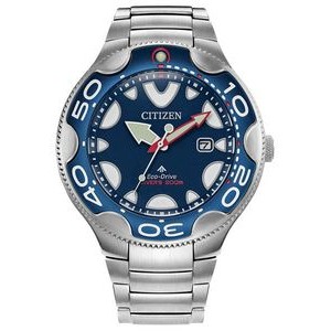 Citizen® Men's Promaster Orca Stainless Steel Bracelet Watch w/Blue Dial