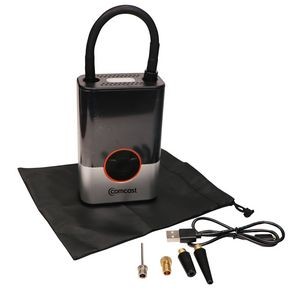 Portable Tire Inflator w/ Light and Power Bank