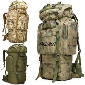 100L Mountaineering Camouflage Military Backpack