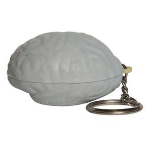 Gray Brain Squeezies® Stress Reliever Key Ring