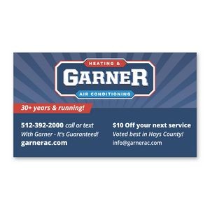 24 Hour Business Card Magnet
