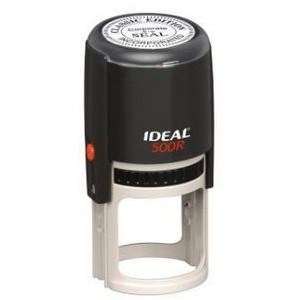 Ideal® Round Self-inking Stamp (2" Diam.)