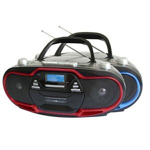 SuperSonic Portable MP3/CD Player with USB, Cassette Recorder & AM/FM Radio