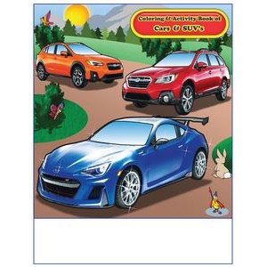 Subaru Imprintable Coloring and Activity Book